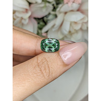 5.91 Ct. Green Sapphire from Montana Life Style