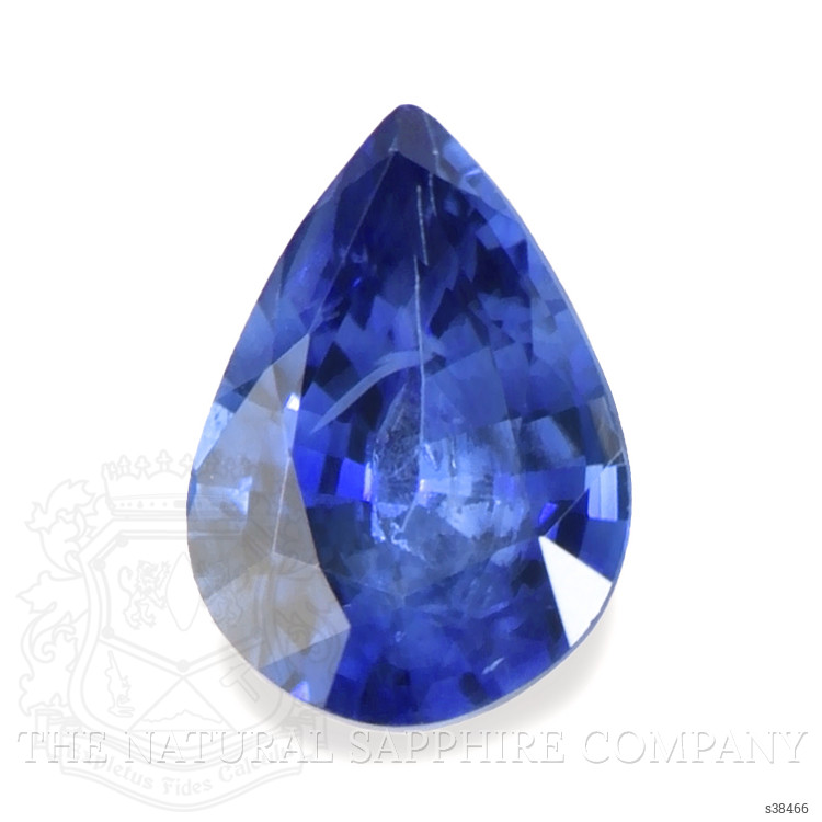 0.59 Ct. Blue Sapphire from Ceylon (Sri Lanka)