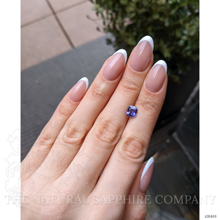 1.59 Ct. Bluish Purple Sapphire from Madagascar