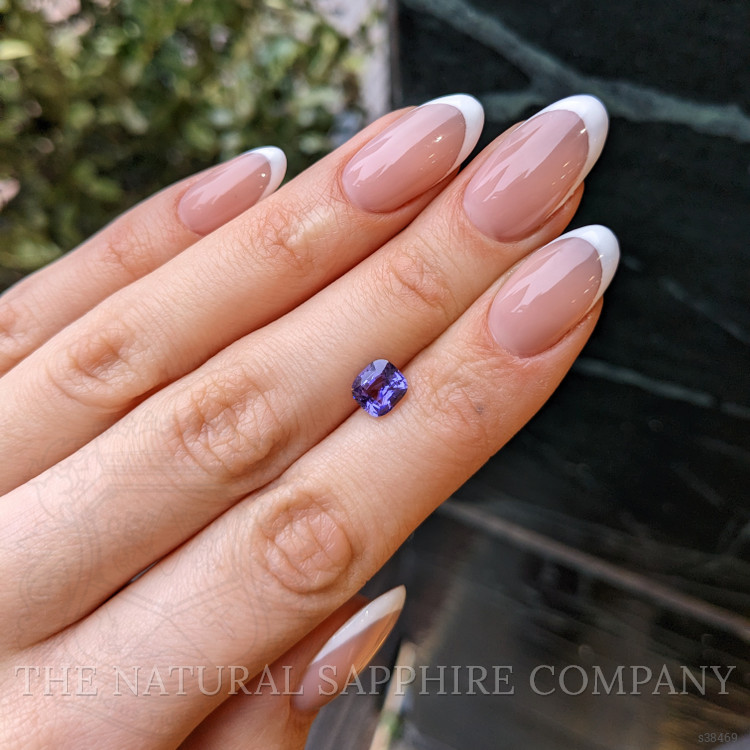 1.59 Ct. Bluish Purple Sapphire from Madagascar