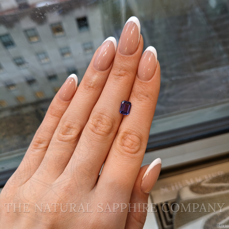 1.52 Ct. Purple Sapphire from Madagascar