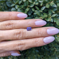 1.08 Ct. Purple Sapphire from Madagascar Life Style