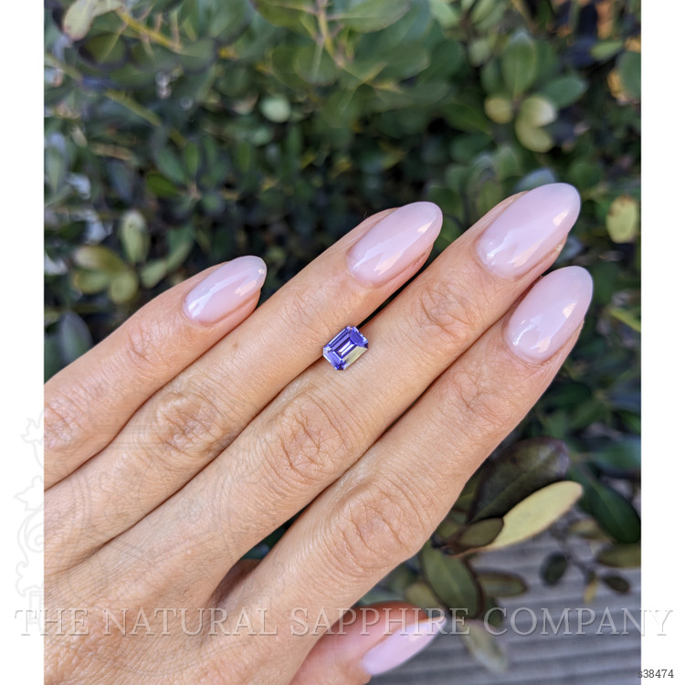 1.08 Ct. Purple Sapphire from Madagascar