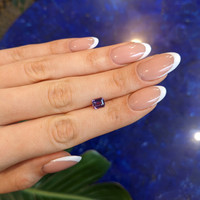1.05 Ct. Pinkish Purple Sapphire from Madagascar Life Style