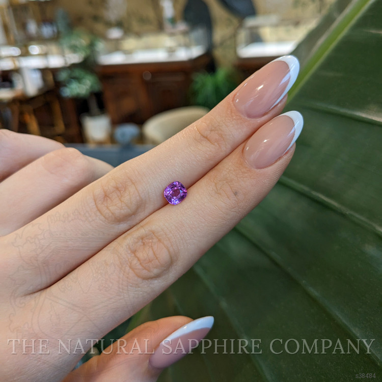 1.20 Ct. Pinkish Purple Sapphire from Madagascar