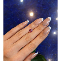 2.14 Ct. Reddish Pink Sapphire from Madagascar Life Style