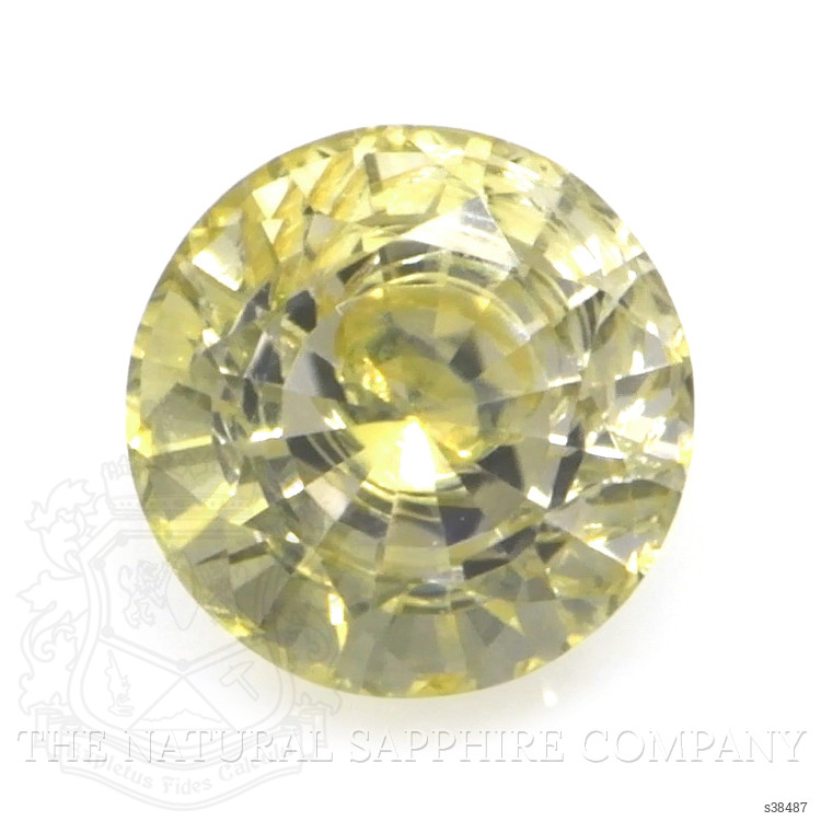 0.43 Ct. Yellow Sapphire from Ceylon (Sri Lanka)