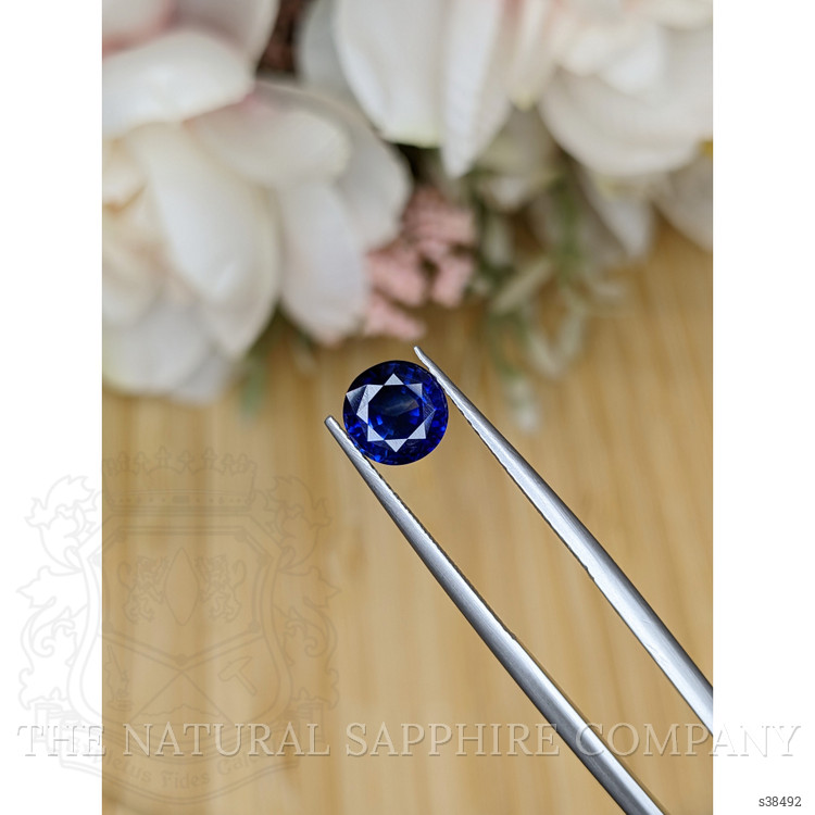 2.03 Ct. Blue Sapphire from Ceylon (Sri Lanka)