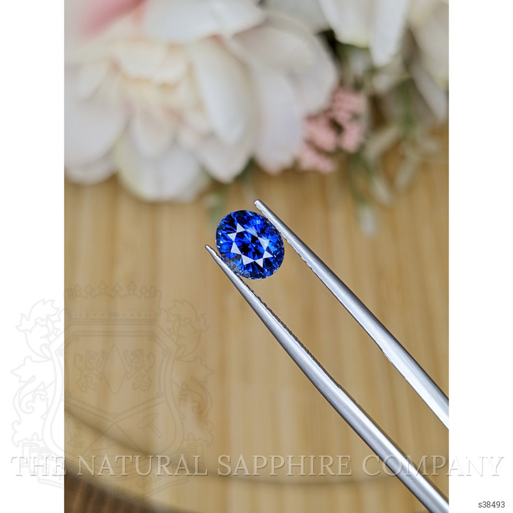 2.17 Ct. Blue Sapphire from Ceylon (Sri Lanka)