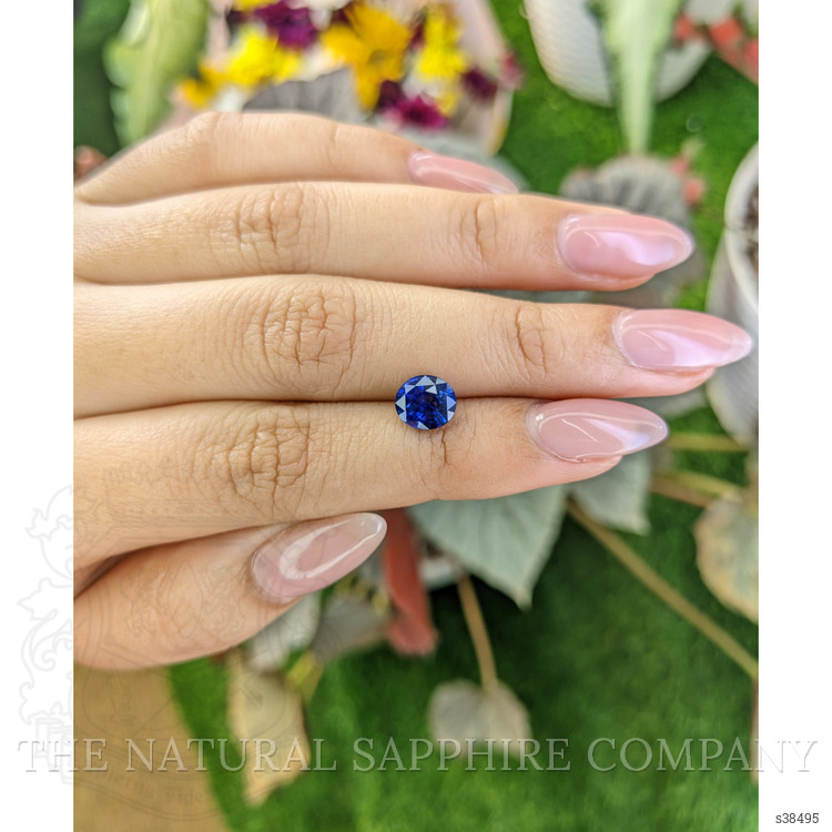 2.03 Ct. Blue Sapphire from Ceylon (Sri Lanka)