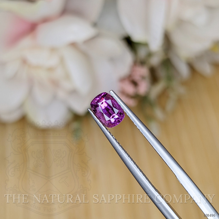 1.28 Ct. Pinkish Purple Sapphire from Ceylon (Sri Lanka)