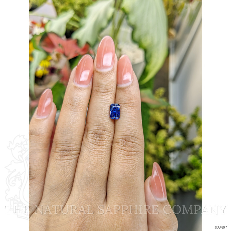 2.15 Ct. Blue Sapphire from Ceylon (Sri Lanka)