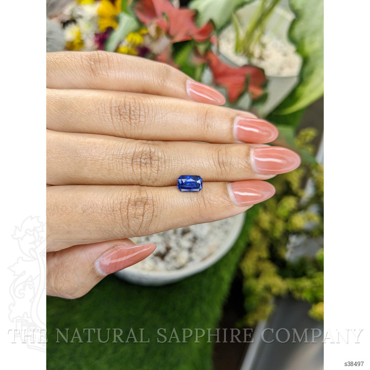 2.15 Ct. Blue Sapphire from Ceylon (Sri Lanka)