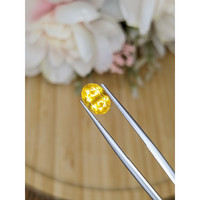 3.05 Ct. Orangish Yellow Sapphire from Ceylon (Sri Lanka) Life Style