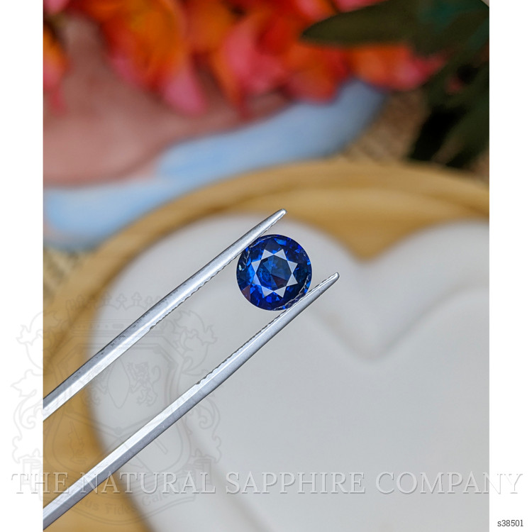 2.47 Ct. Blue Sapphire from Ceylon (Sri Lanka)