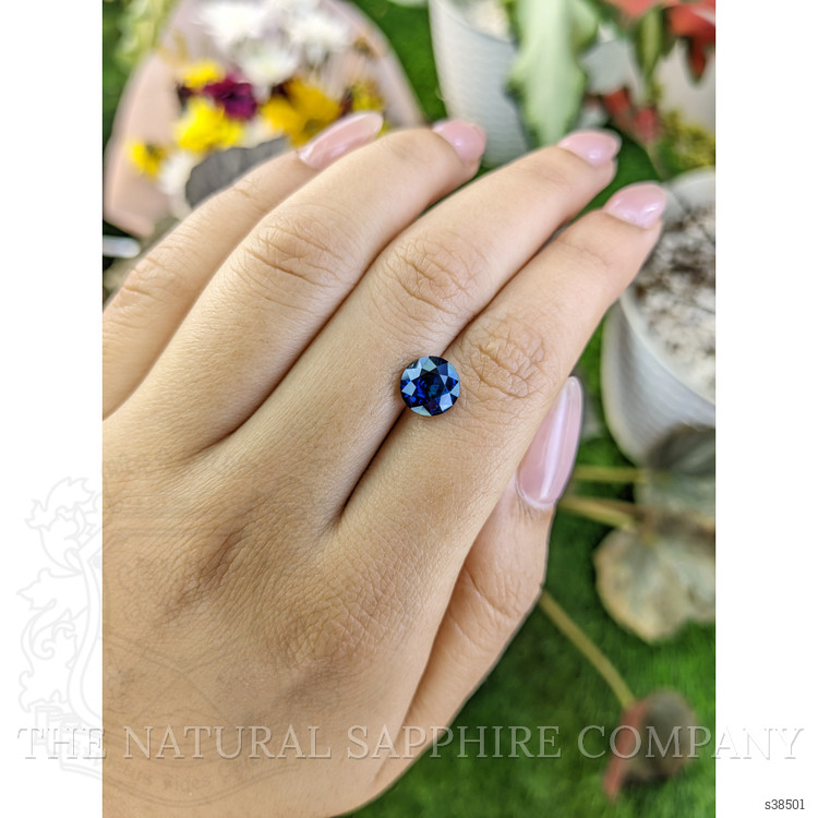 2.47 Ct. Blue Sapphire from Ceylon (Sri Lanka)