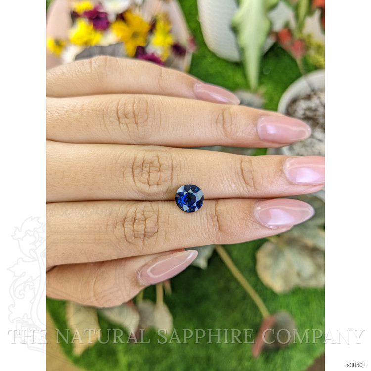 2.47 Ct. Blue Sapphire from Ceylon (Sri Lanka)