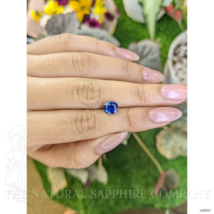1.78 Ct. Blue Sapphire from Ceylon (Sri Lanka)