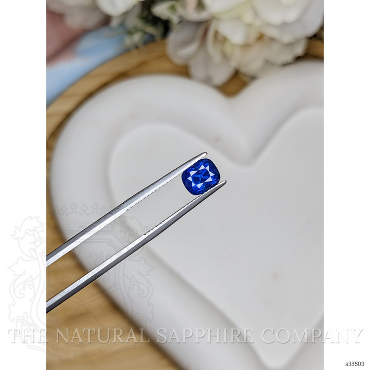 1.78 Ct. Blue Sapphire from Ceylon (Sri Lanka)
