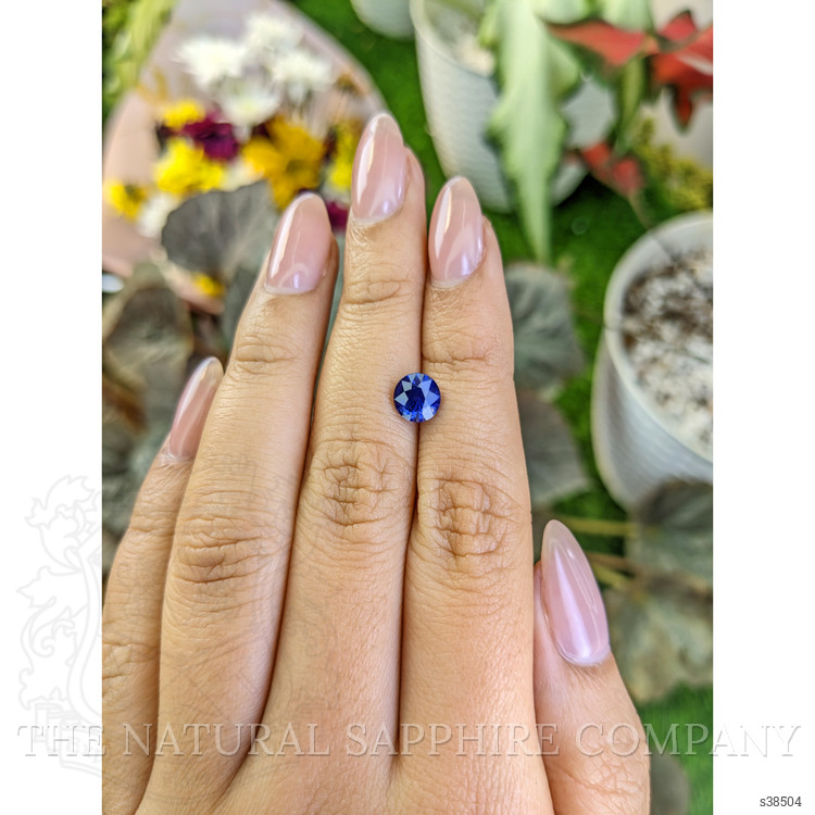 1.58 Ct. Blue Sapphire from Ceylon (Sri Lanka)