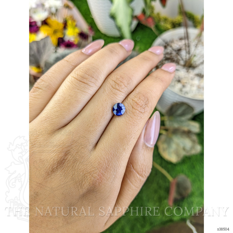 1.58 Ct. Blue Sapphire from Ceylon (Sri Lanka)