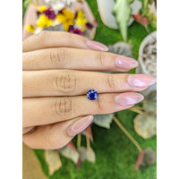 1.58 Ct. Blue Sapphire from Ceylon (Sri Lanka) Life Style
