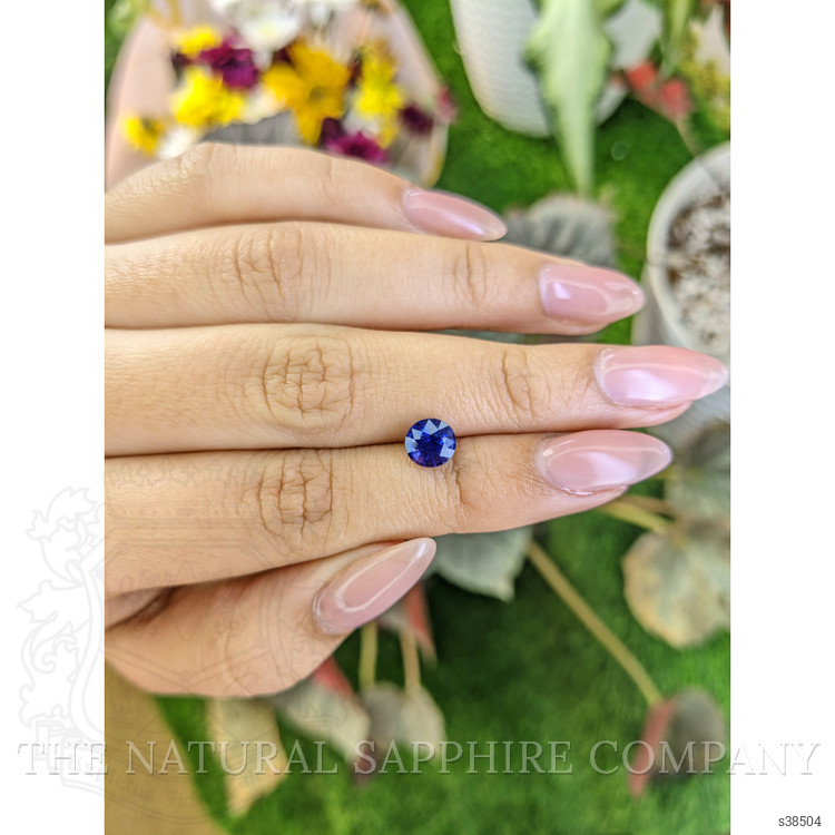 1.58 Ct. Blue Sapphire from Ceylon (Sri Lanka)