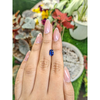 1.22 Ct. Blue Sapphire from Ceylon (Sri Lanka) Life Style