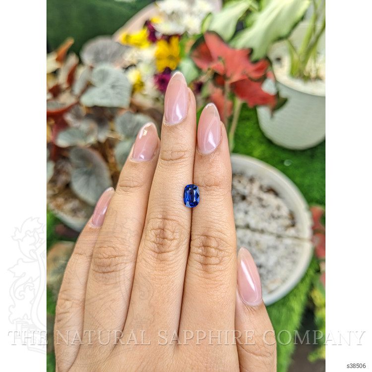 1.22 Ct. Blue Sapphire from Ceylon (Sri Lanka)
