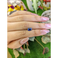 1.22 Ct. Blue Sapphire from Ceylon (Sri Lanka) Life Style