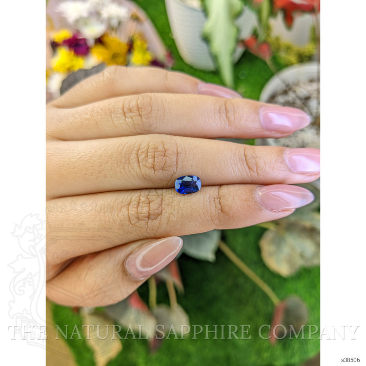 1.22 Ct. Blue Sapphire from Ceylon (Sri Lanka)
