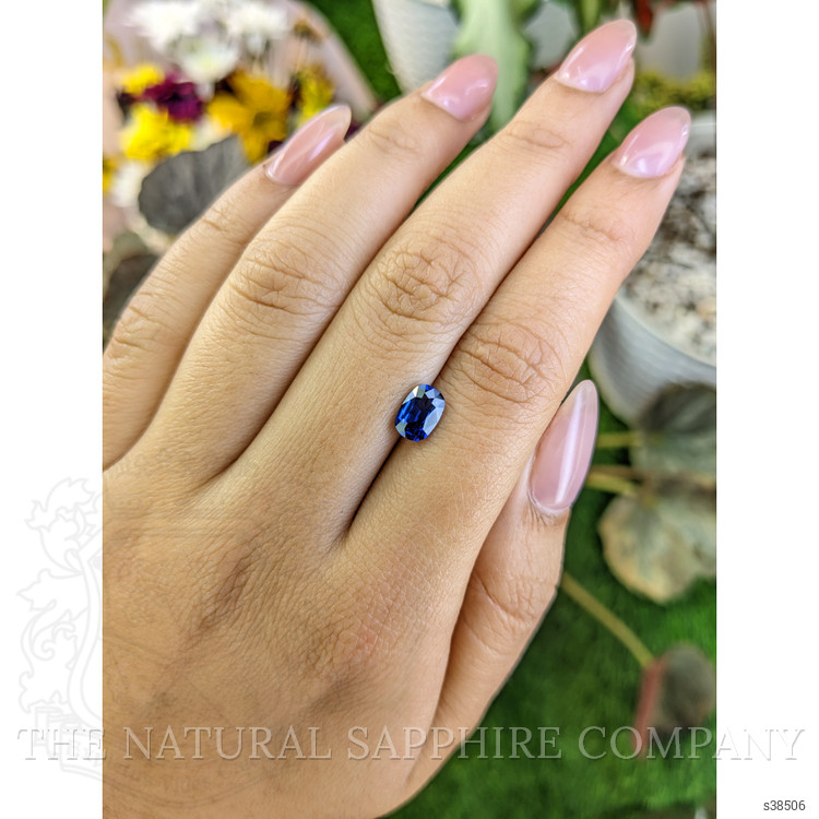 1.22 Ct. Blue Sapphire from Ceylon (Sri Lanka)