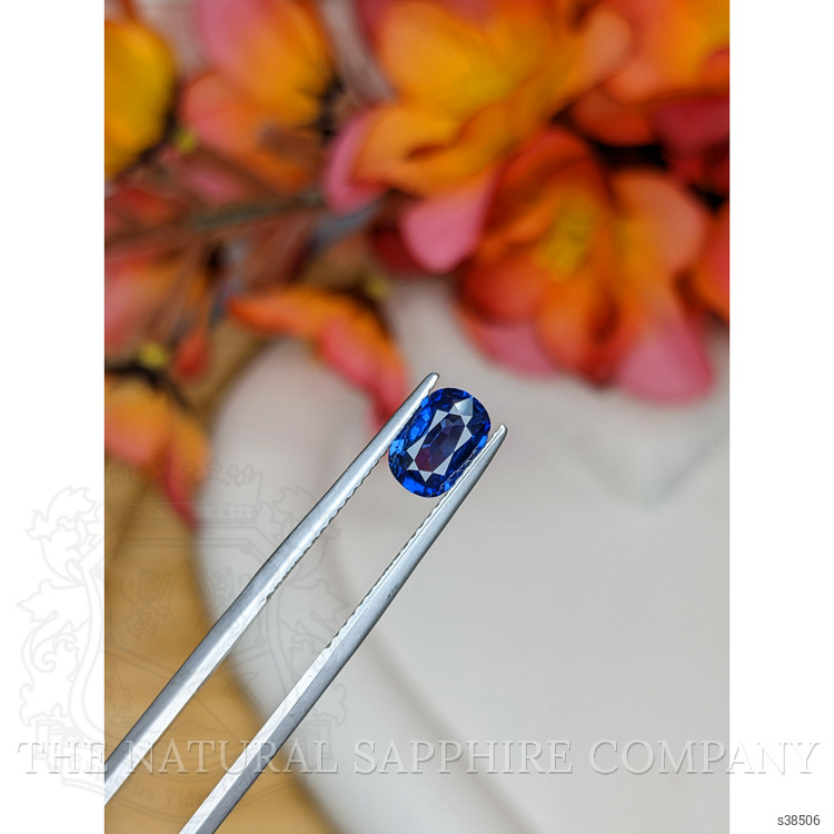 1.22 Ct. Blue Sapphire from Ceylon (Sri Lanka)
