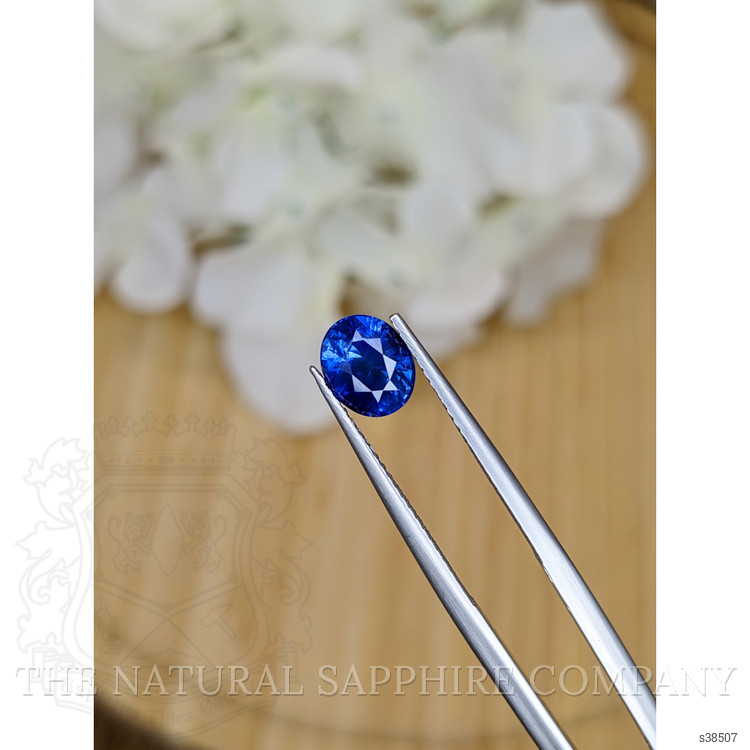 1.67 Ct. Blue Sapphire from Ceylon (Sri Lanka)