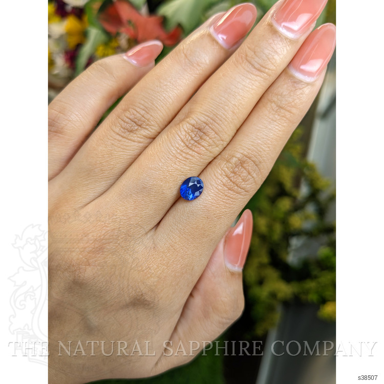 1.67 Ct. Blue Sapphire from Ceylon (Sri Lanka)