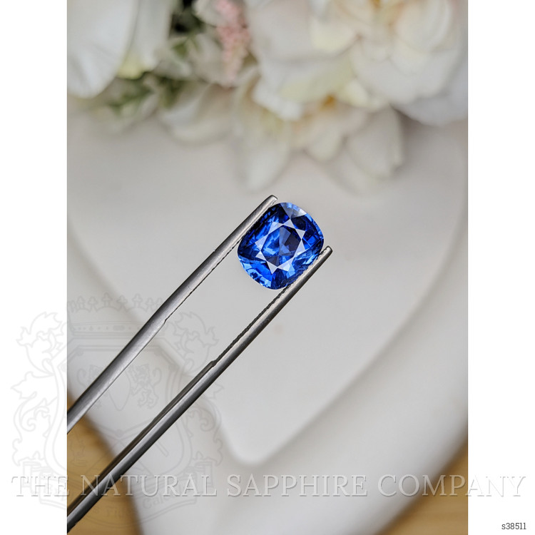 4.08 Ct. Blue Sapphire from Ceylon (Sri Lanka)