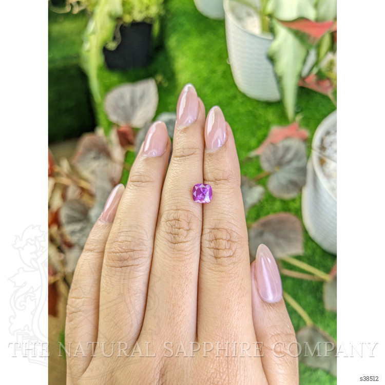 2.00 Ct. Purplish Pink Sapphire from Ceylon (Sri Lanka)