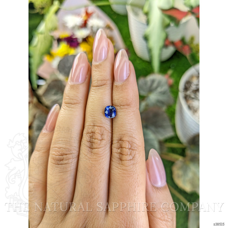 1.37 Ct. Blue Sapphire from Ceylon (Sri Lanka)