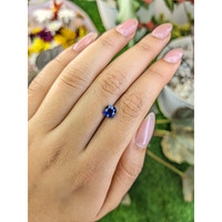 1.37 Ct. Blue Sapphire from Ceylon (Sri Lanka) Life Style