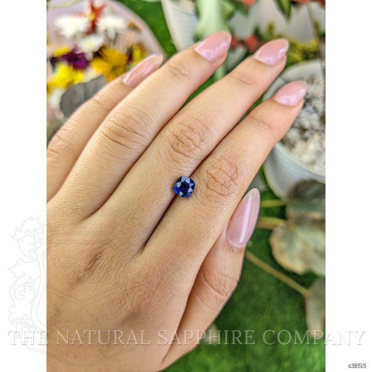 1.37 Ct. Blue Sapphire from Ceylon (Sri Lanka)