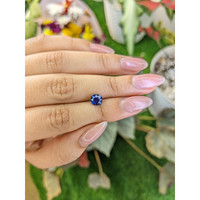 1.37 Ct. Blue Sapphire from Ceylon (Sri Lanka) Life Style