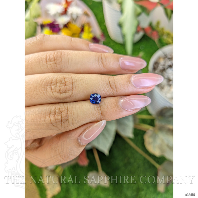1.37 Ct. Blue Sapphire from Ceylon (Sri Lanka)