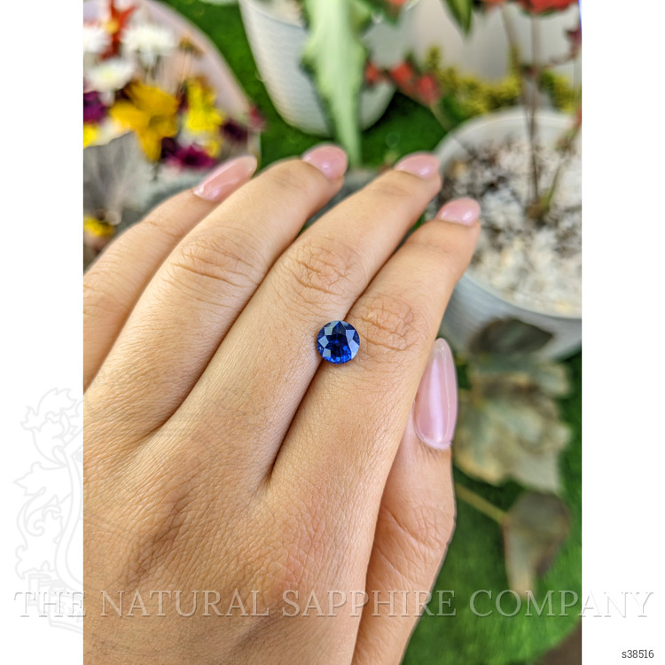 2.02 Ct. Blue Sapphire from Ceylon (Sri Lanka)