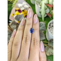 1.99 Ct. Blue Sapphire from Ceylon (Sri Lanka) Life Style