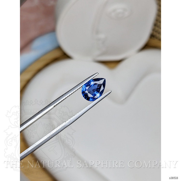 1.99 Ct. Blue Sapphire from Ceylon (Sri Lanka)