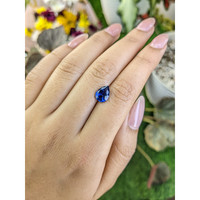 1.99 Ct. Blue Sapphire from Ceylon (Sri Lanka) Life Style