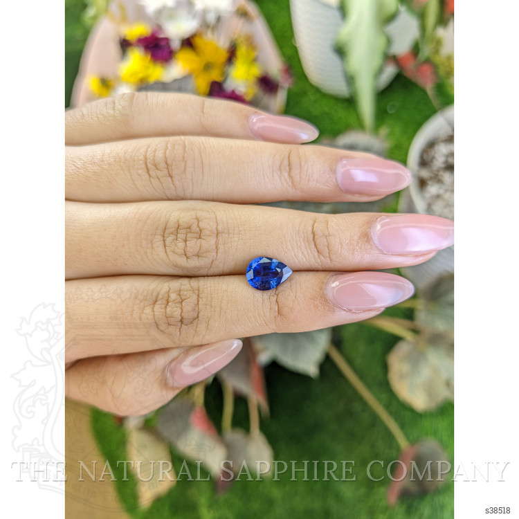 1.99 Ct. Blue Sapphire from Ceylon (Sri Lanka)