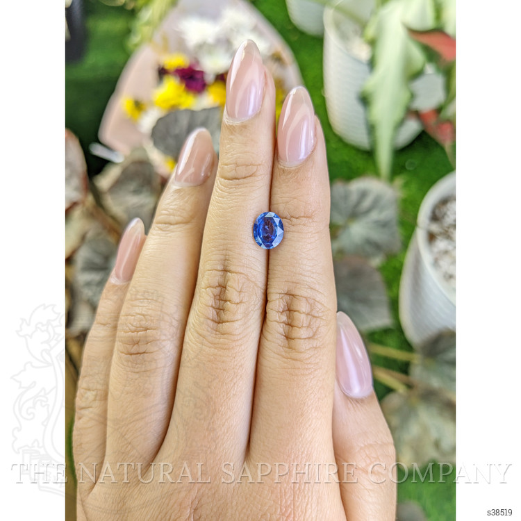 1.49 Ct. Blue Sapphire from Ceylon (Sri Lanka)