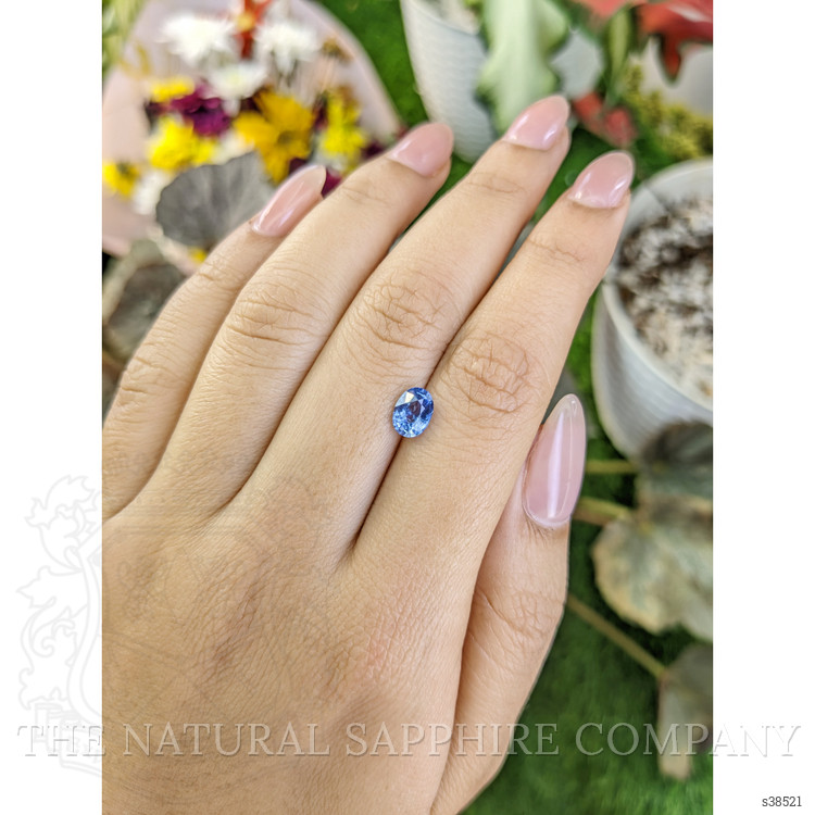 1.22 Ct. Blue Sapphire from Ceylon (Sri Lanka)