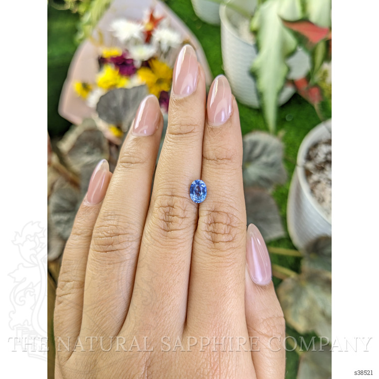 1.22 Ct. Blue Sapphire from Ceylon (Sri Lanka)